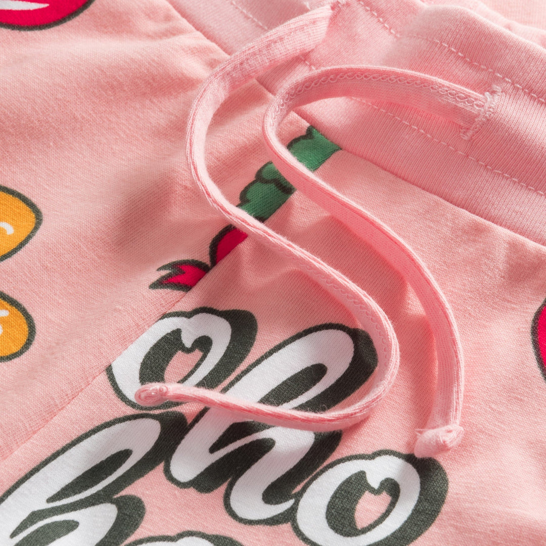 Roze Hohoho Kerstpyjama's Gezin