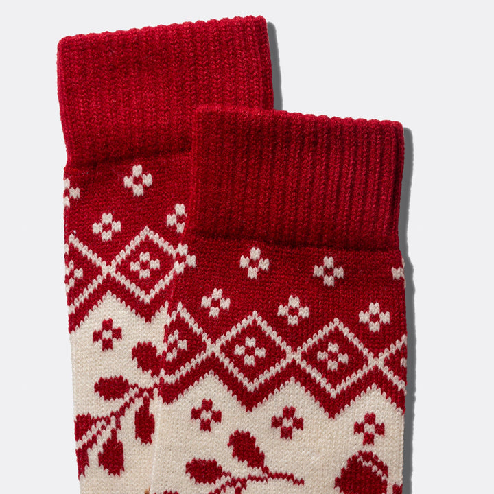 Peperkoek Gebreide Kerstsokken