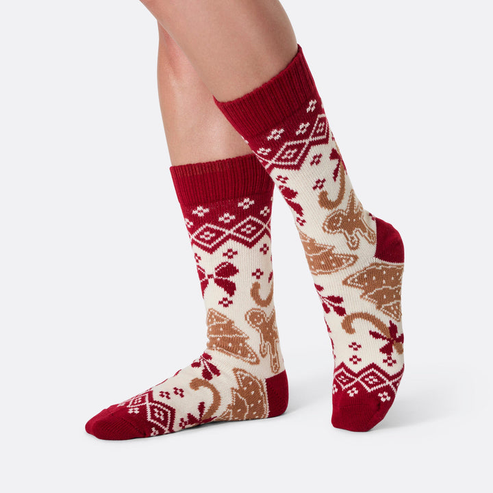 Peperkoek Gebreide Kerstsokken