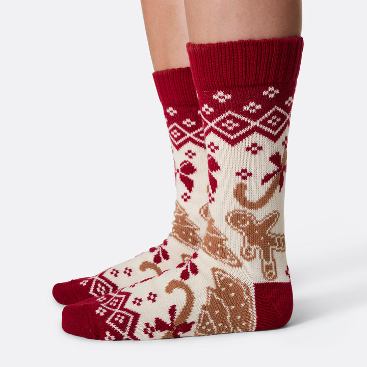 Peperkoek Gebreide Kerstsokken
