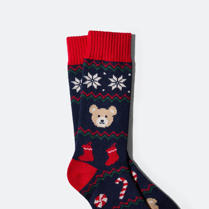 Teddybeer Kerstsokken