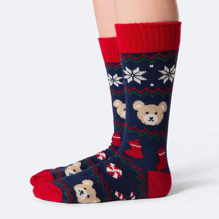 Teddybeer Kerstsokken