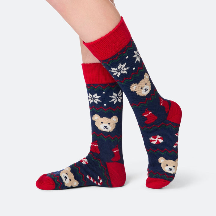 Teddybeer Kerstsokken