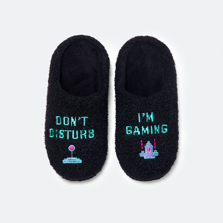 Don't Disturb, I'm Gaming Pantoffels