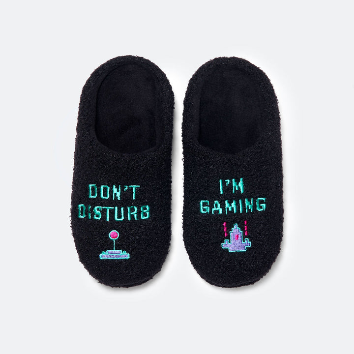 Don't Disturb, I'm Gaming Pantoffels