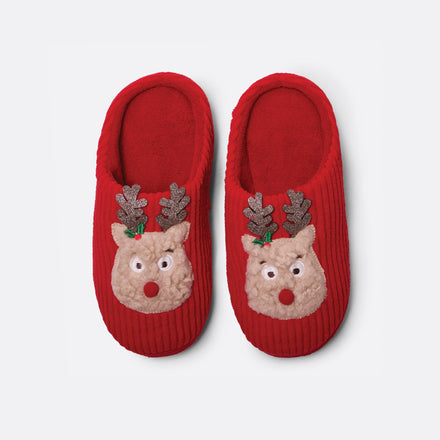 Rendier Kerstpantoffels