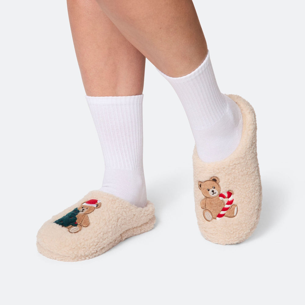 Teddybeer Pantoffels