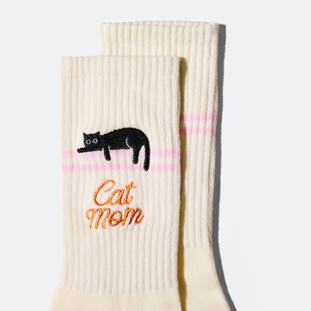 Cat Mom Tennissokken