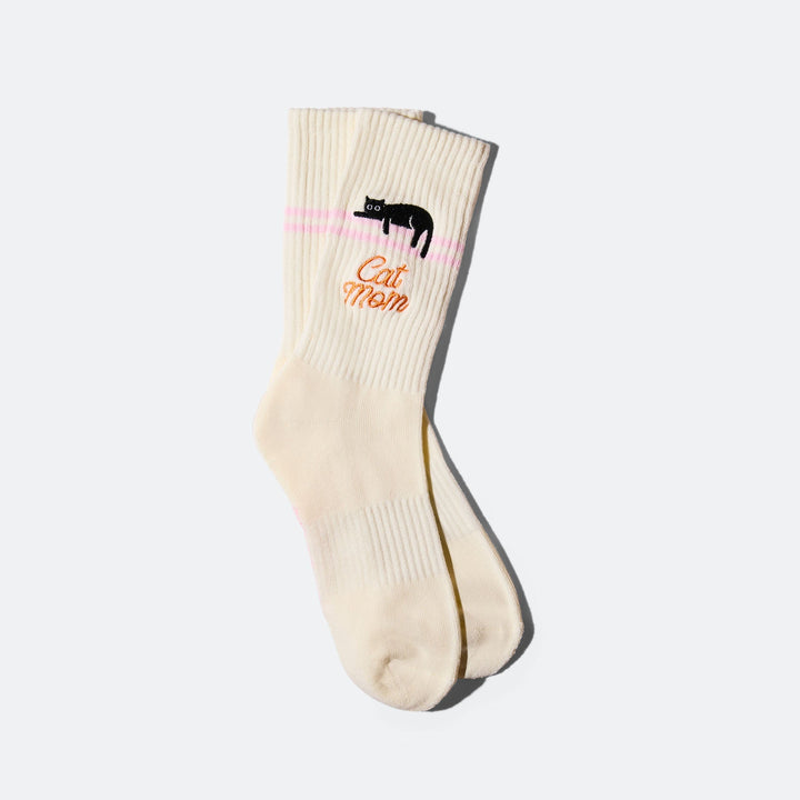 Cat Mom Tennissokken