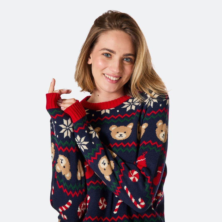 Teddybeer Kersttrui&