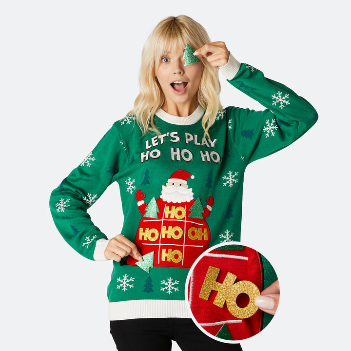 Ho Ho Ho Kersttrui Dames