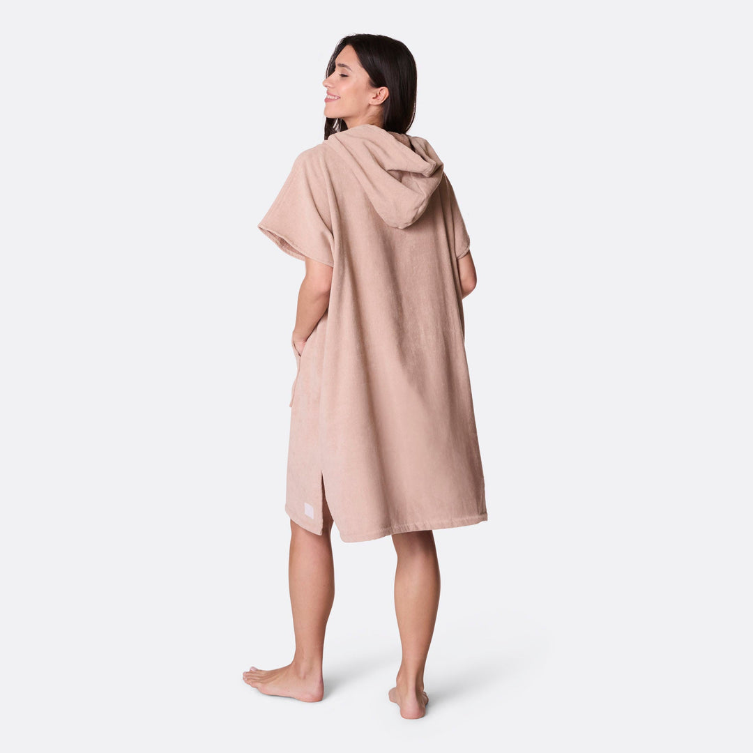 Beige Surf Poncho