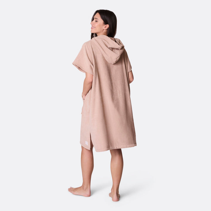 Beige Surf Poncho