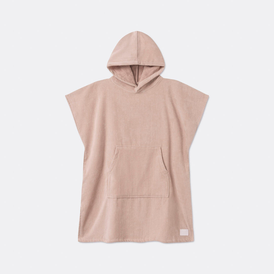 Beige Surf Poncho voor Kinderen