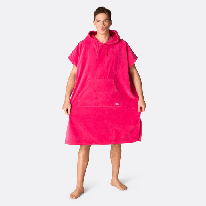 Hot Pink Surf Poncho