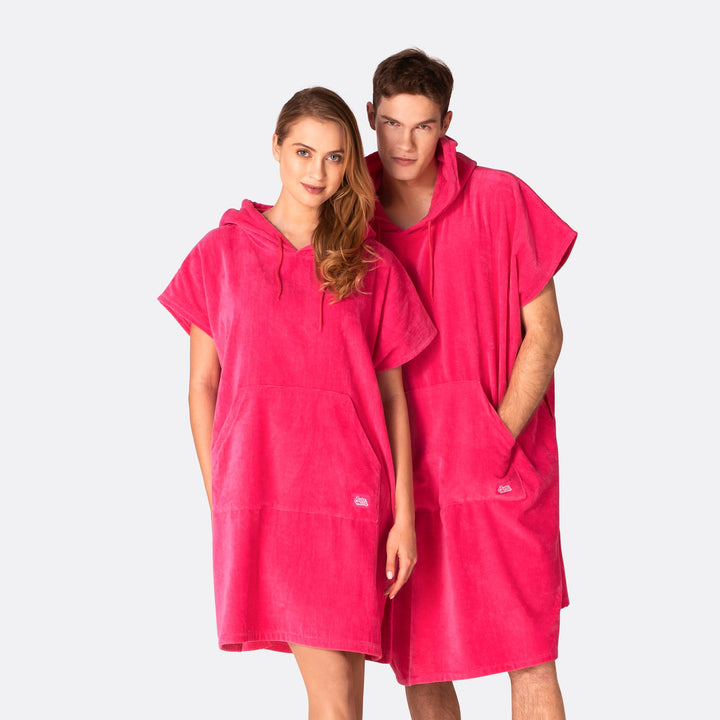 Hot Pink Surf Poncho