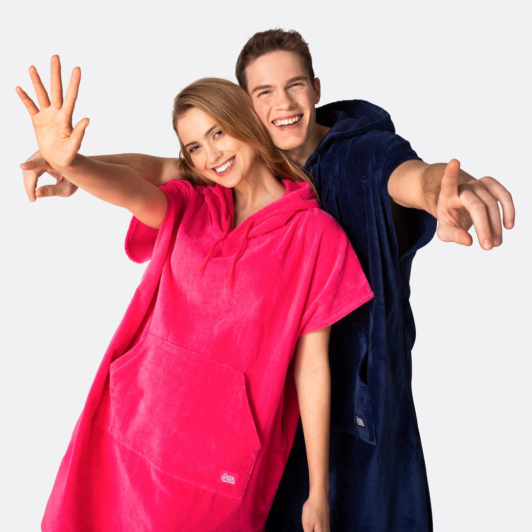 Hot Pink Surf Poncho