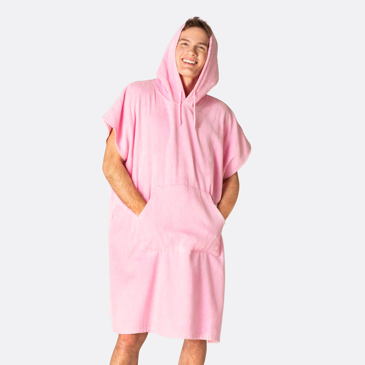 Bubblegum Roze Surf Poncho