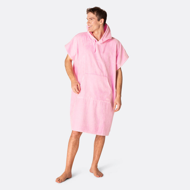 Bubblegum Roze Surf Poncho