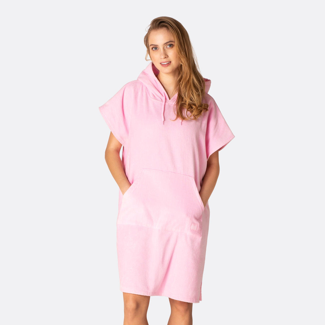 Bubblegum Roze Surf Poncho