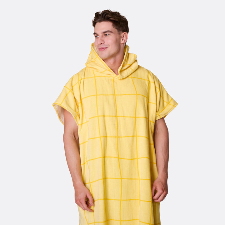 Gele Zwembad Surf Poncho