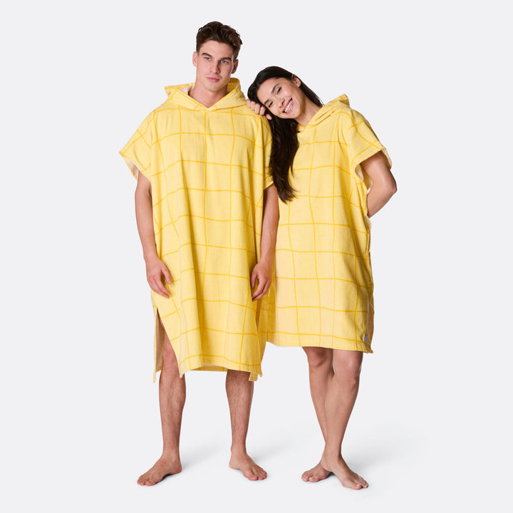 Gele Zwembad Surf Poncho