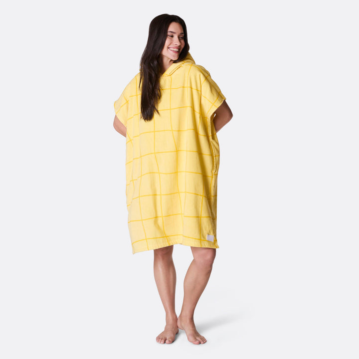 Gele Zwembad Surf Poncho