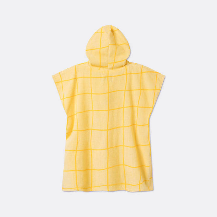 Gele Zwembad Surf Poncho voor Kinderen