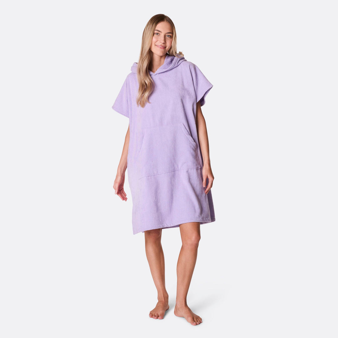 Paars Surf Poncho