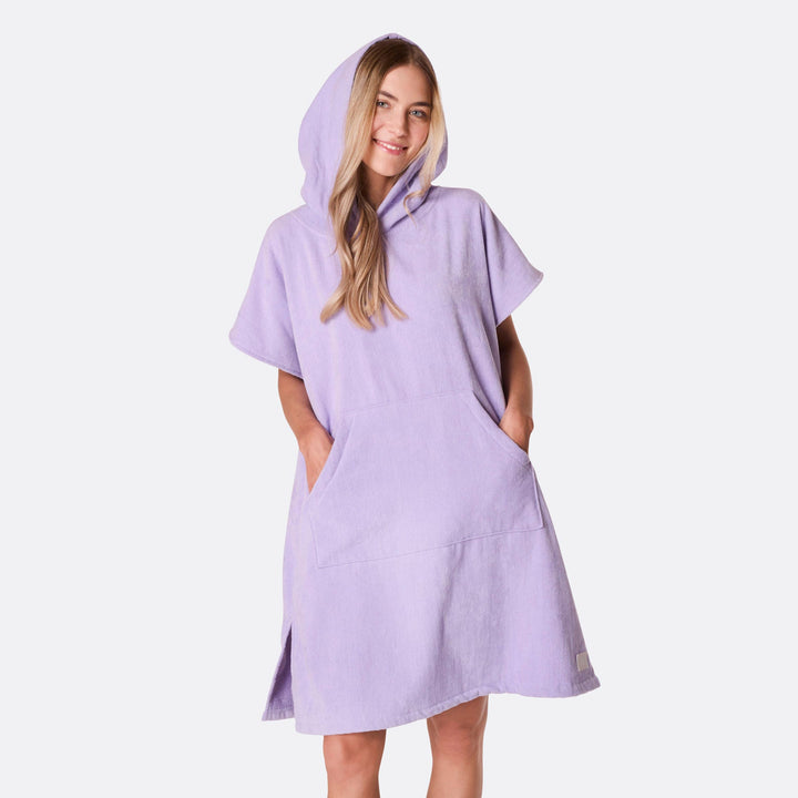 Paars Surf Poncho