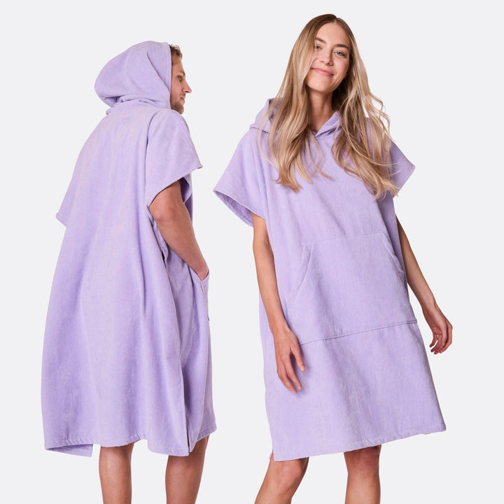 Paars Surf Poncho