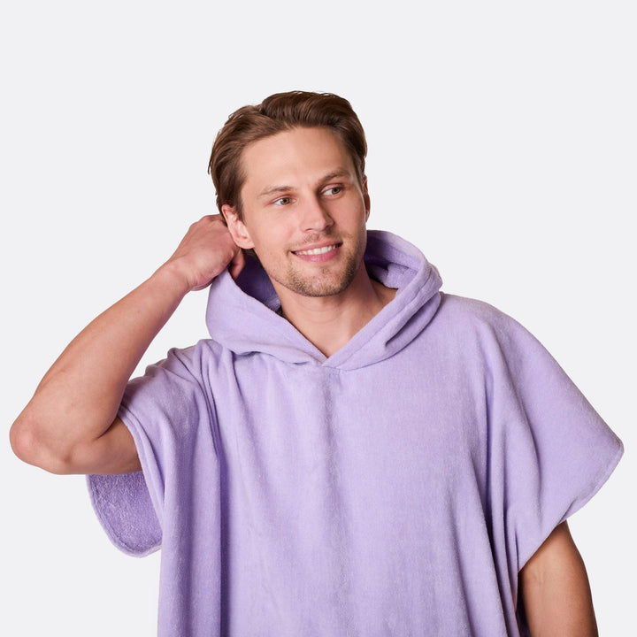 Paars Surf Poncho