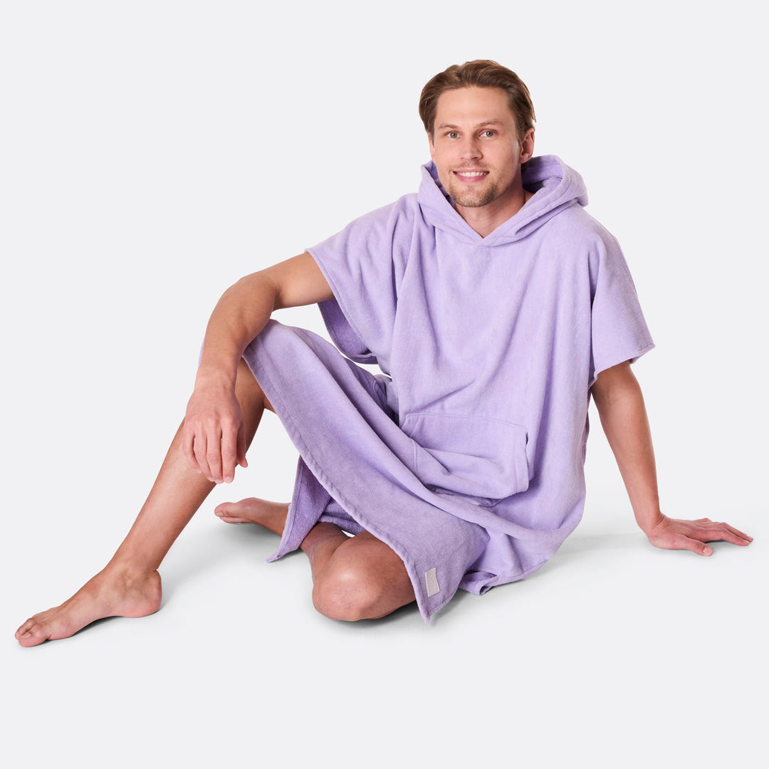 Paars Surf Poncho