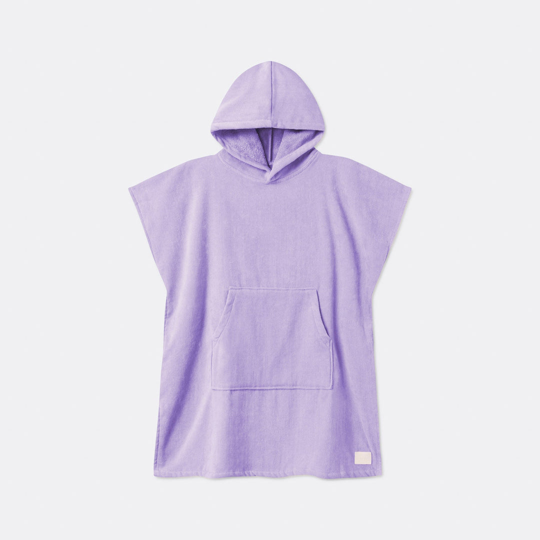 Paars Surf Poncho voor Kinderen