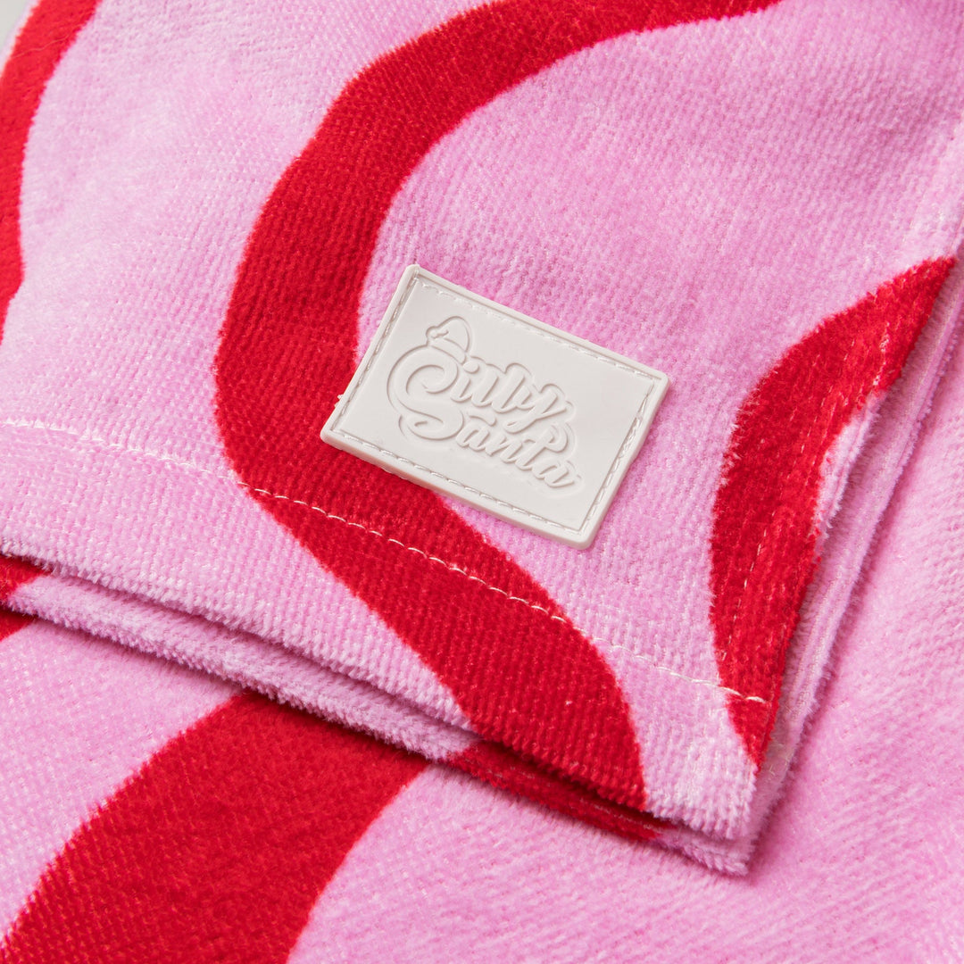 Roze Golven Surf Poncho