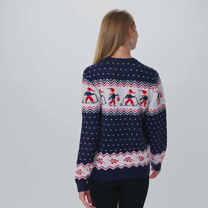 Kerstlandschap Kersttrui Dames