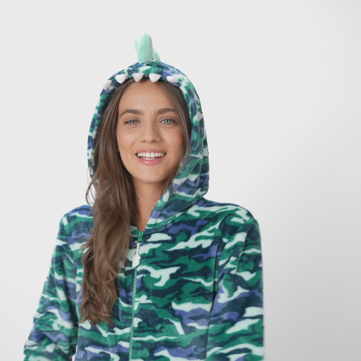 Dinosaurus Onesie Dames