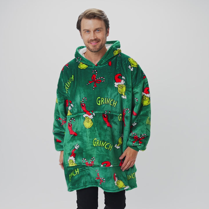 Groene The Grinch HappyHoodie
