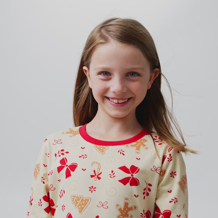 Peperkoek Kerstpyjama Voor Kinderen