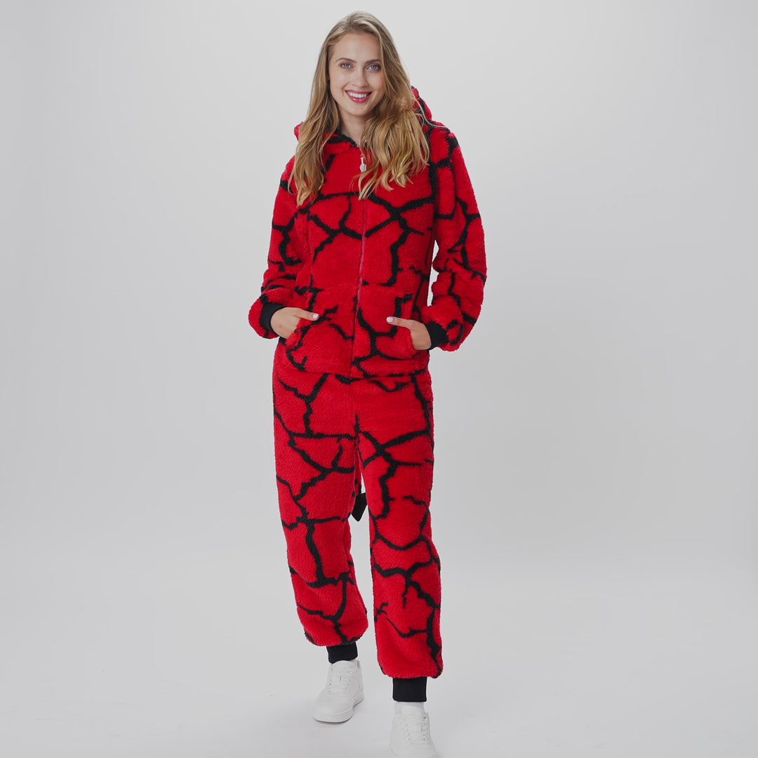 Duivel Onesie Dames