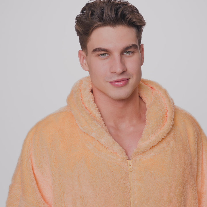 Perzik Teddy HappyHoodie