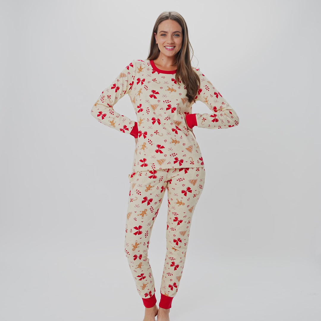Peperkoek Kerstpyjama Dames