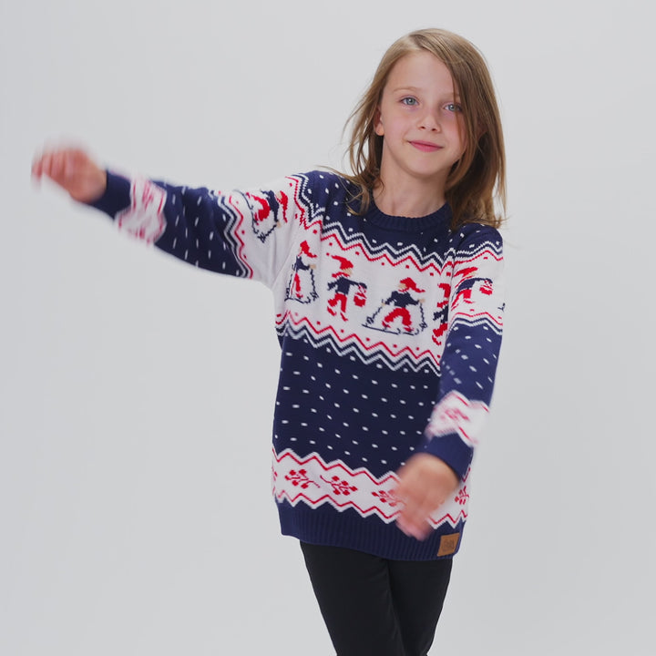 Kerstlandschap Kersttrui Voor Kinderen