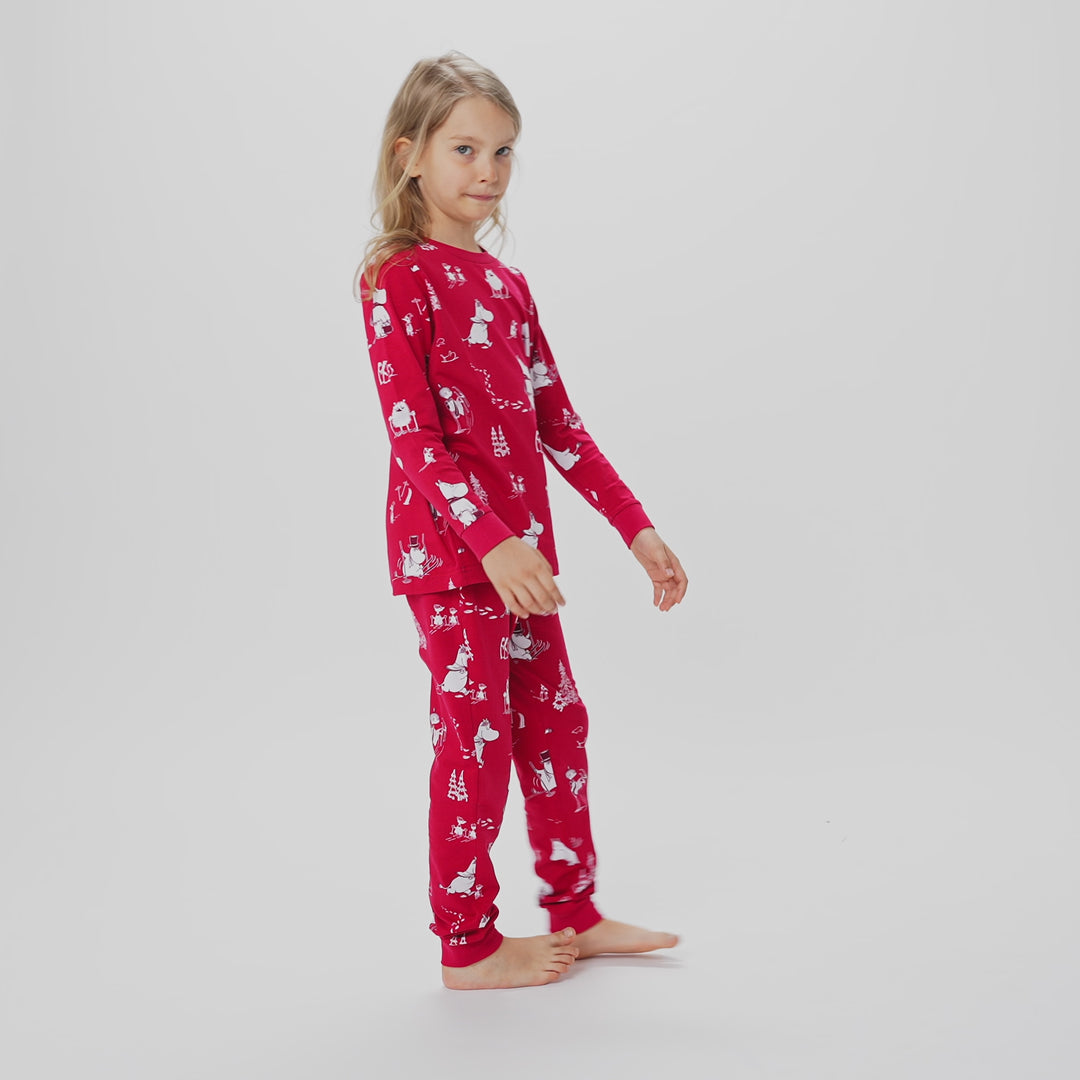 Moemins Kerstpyjama Voor Kinderen