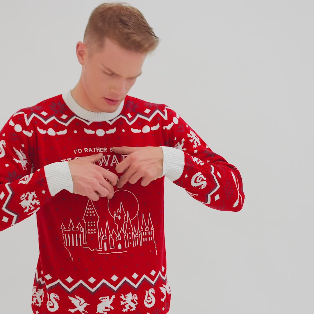 Hogwarts Kersttrui Heren