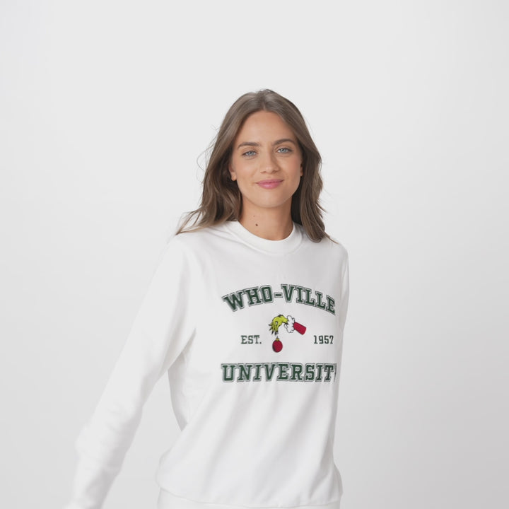 Who-Ville University Kersttrui Dames