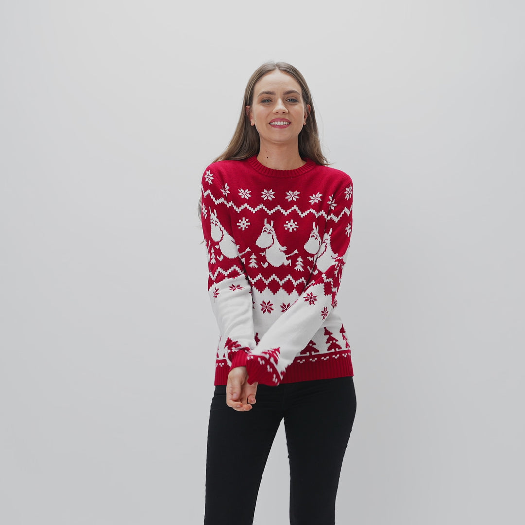 Moemins Kersttrui Dames