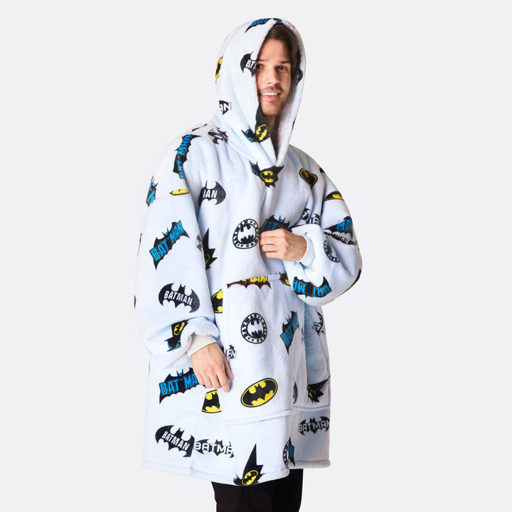 Batman Lichtblauw HappyHoodie