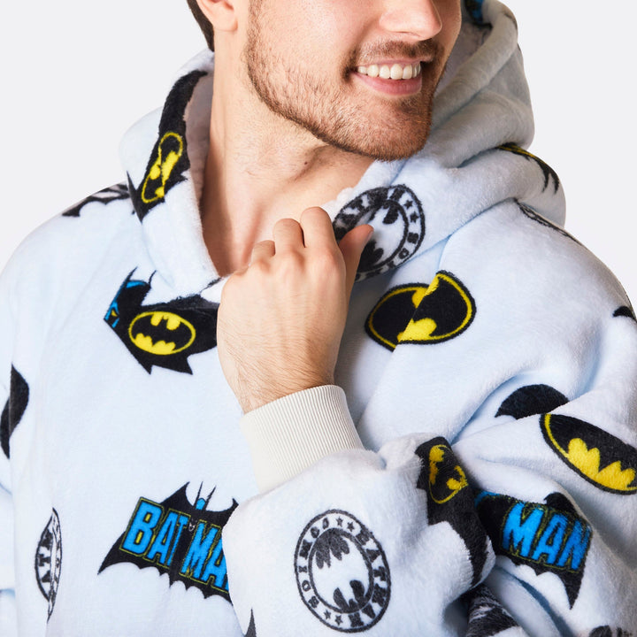 Batman Lichtblauw HappyHoodie