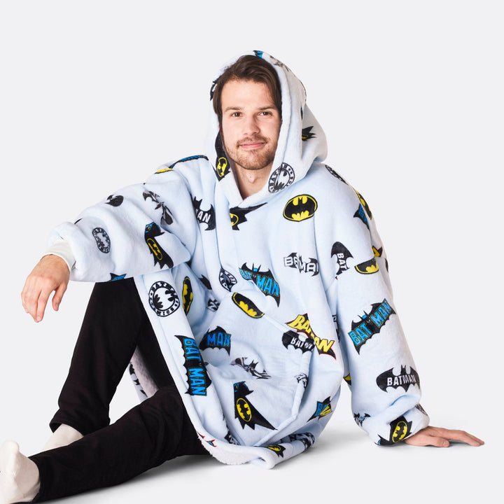 Batman Lichtblauw HappyHoodie